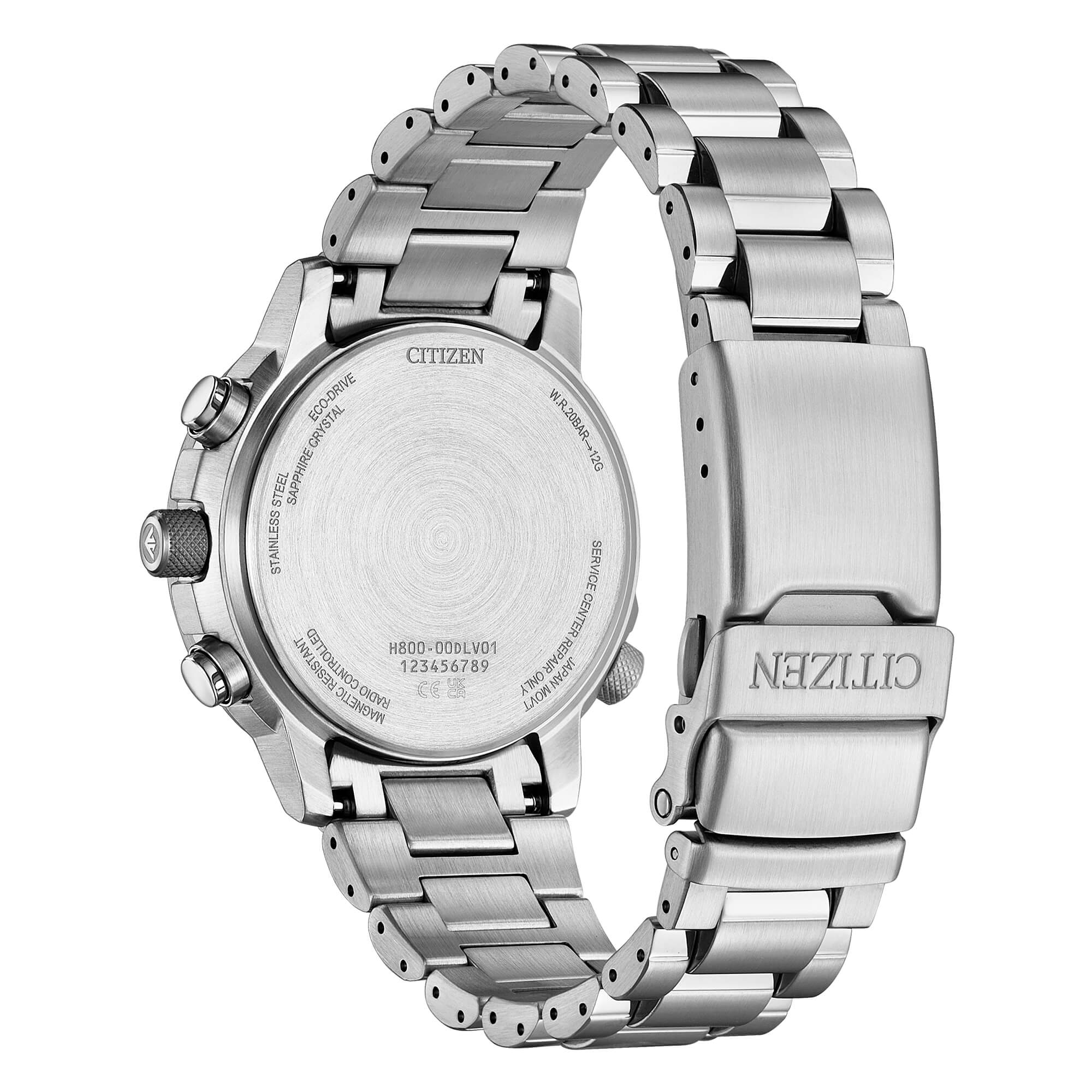 Citizen - Crono Pilot Acciaio Nero - immagine 2