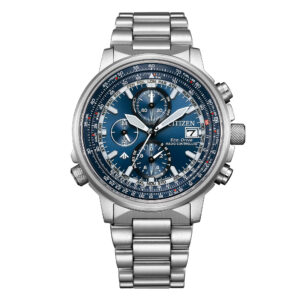 Citizen - Crono Pilot Acciaio Blu